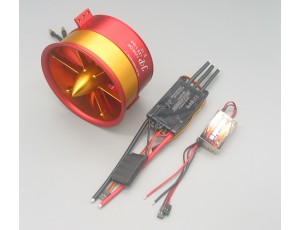 JP Hobby 120mm 12 Blade Full Metal EDF Power Combo With 12A UBEC For 12S ( CCW )